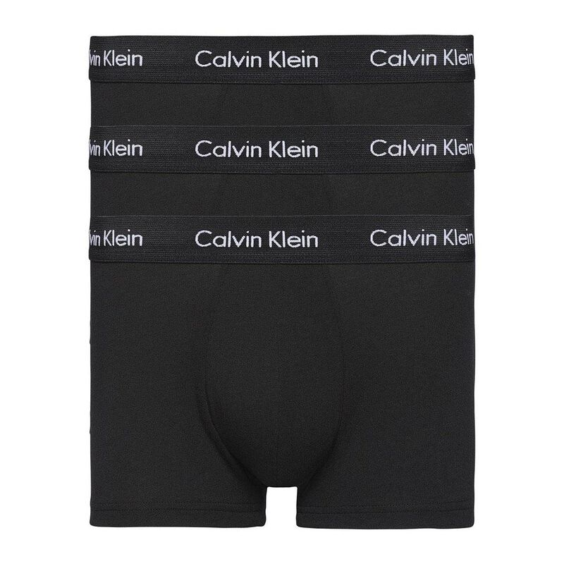 Calvin Klein Cotton Stretch Low Rise Trunks - 3 Pack image number 1